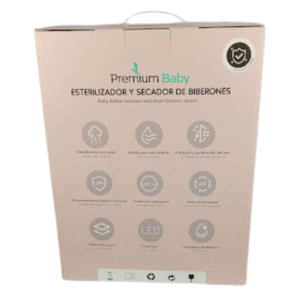 Esterilizador Eléctrico Secador Biberones 3 En 1 Premium Baby
