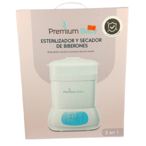 Esterilizador Eléctrico Secador Biberones 3 En 1 Premium Baby