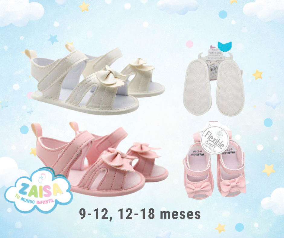 Sandalias Bebé “Dulce Encanto SoftWalk”