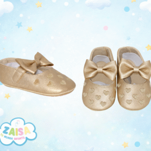 Zapatos Bebé “Golden Heart Elegance”