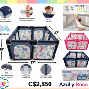 Corral Infantil Plegable con Pelotas