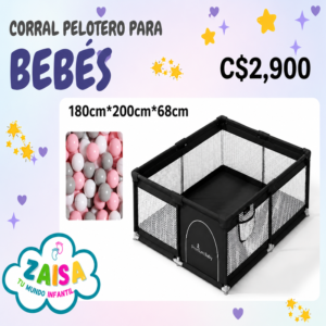 Corral Pelotero Premium para Bebé